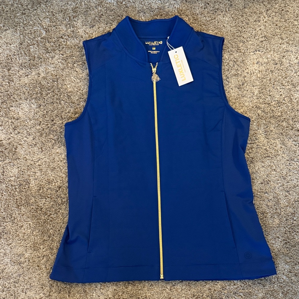 Lilly Pulitzer Luxletic Blue Jacket NWT